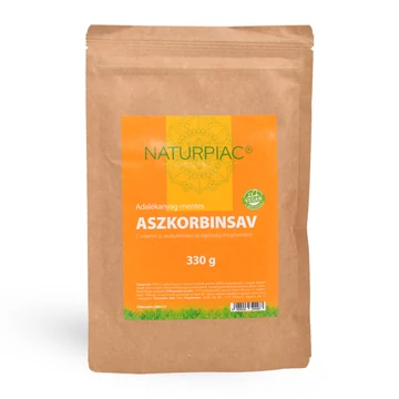 Aszkorbinsav (C-vitamin) 330g NaturPiac