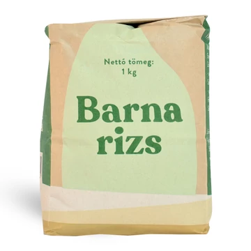 Barna rizs közepes szemű 1kg