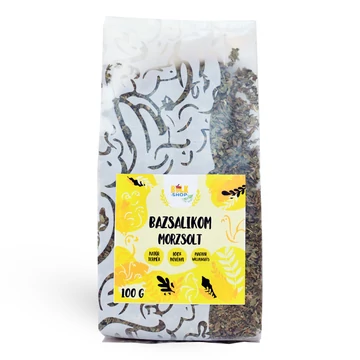 Bazsalikom morzsolt, 100g