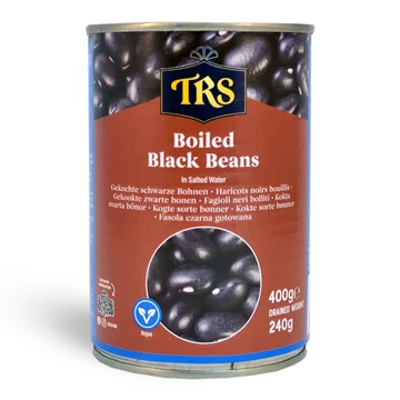 TRS fekete bab konzerv 400g