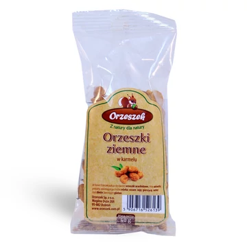 Orzeszek karamellás földimogyoró 50g