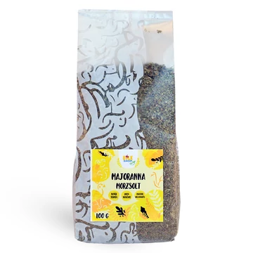 Bulkshop majoranna, morzsolt, 100g