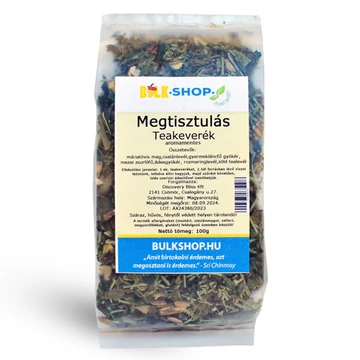 Bulkshop megtisztulás teakeverék 100g (méregtelenítő)