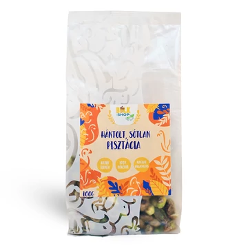 Bulkshop pisztácia, hántolt, sótlan 100g
