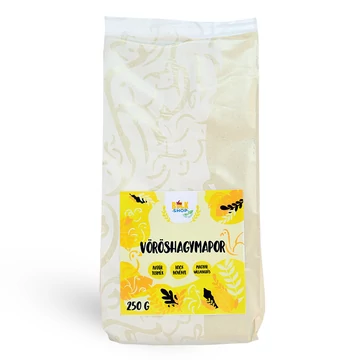 Bulkshop vöröshagymapor 250g