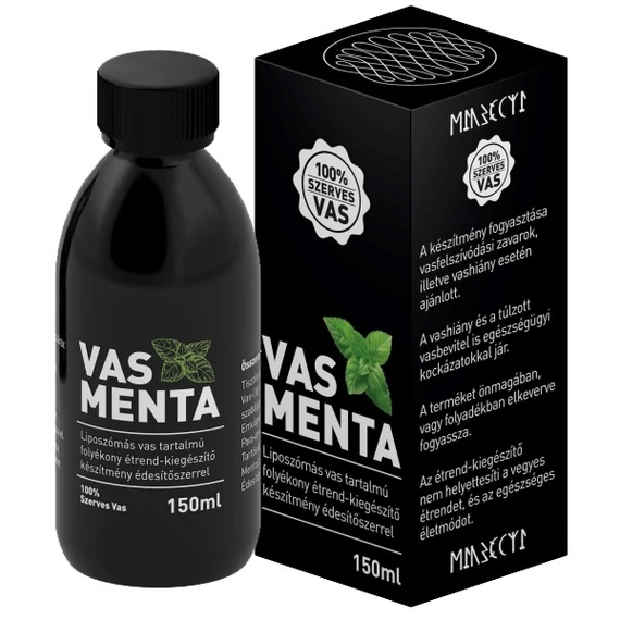 Vasmenta liposzómás étrend kiegészítő 150ml - Bulkshop.hu