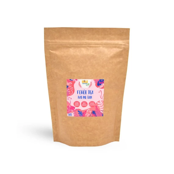 Bulkshop fehér tea Pai Mu Tan, 50g