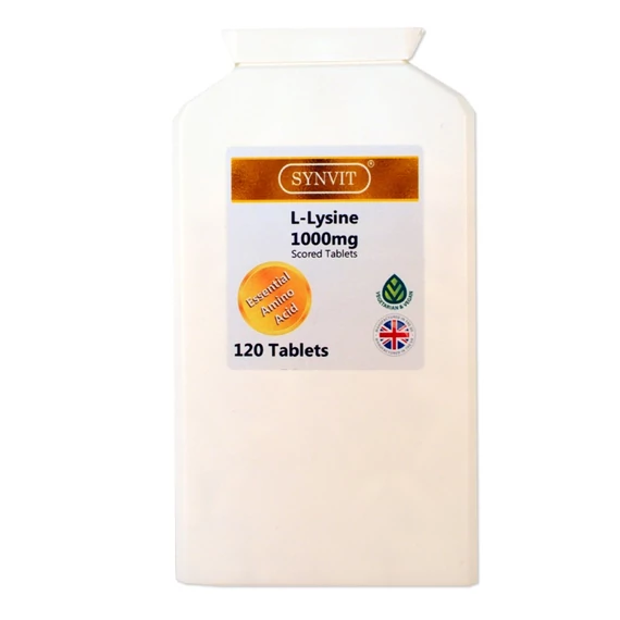 L-lizin 1000mg, 120db