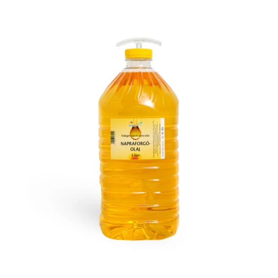 Bulkshop napraforgó olaj hidegen sajtolt 5000 ml