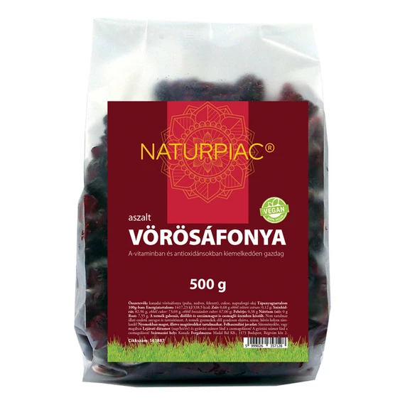 Vörösáfonya 500g NaturPiac