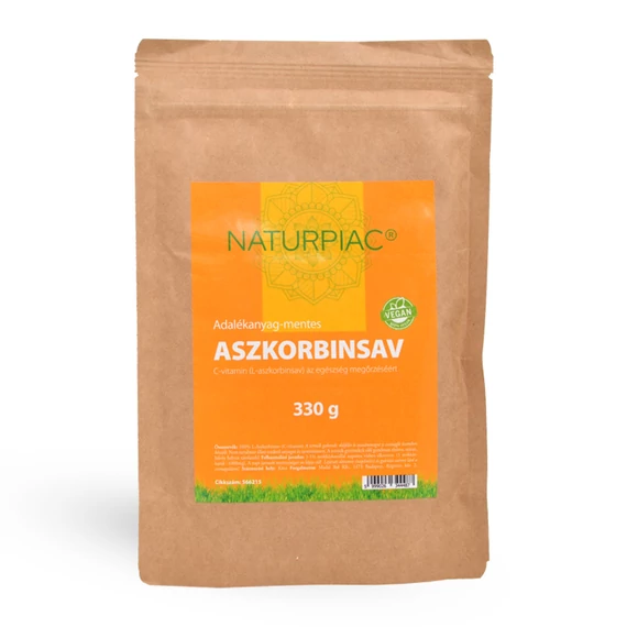 Aszkorbinsav (C-vitamin) 330g NaturPiac