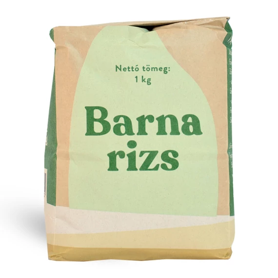 Barna rizs közepes szemű 1kg