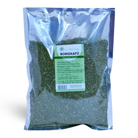 Borsikafű morzsolt, 100g