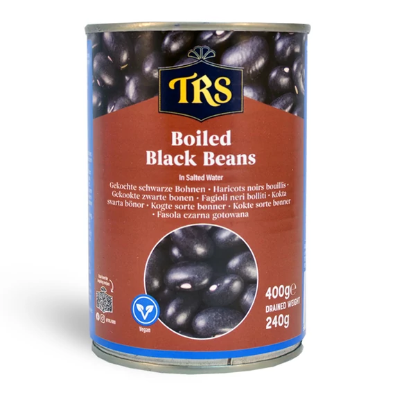 TRS fekete bab konzerv 400g