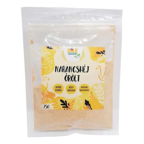 Bulkshop narancshéj őrölt 25g