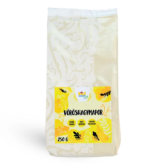 Bulkshop vöröshagymapor 250g
